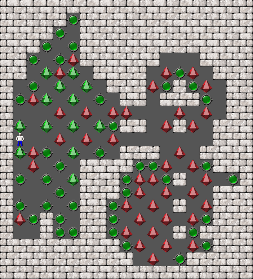 Sokoban More Bugs collections level 509